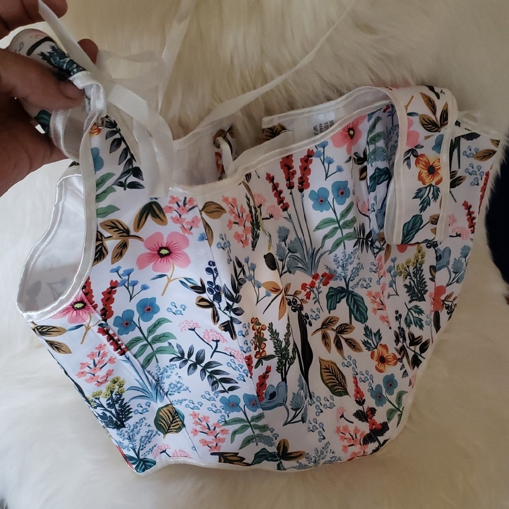 Floral Print Corset Top